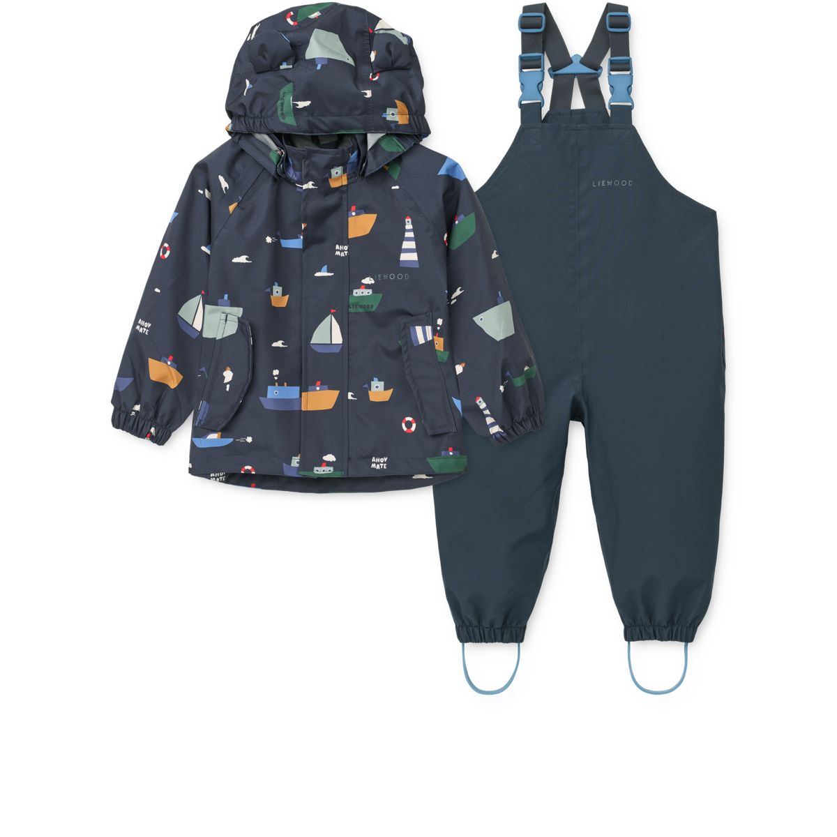 Liewood Ensemble Imperméable MANU - Sailing / Classic navy - Ensemble
