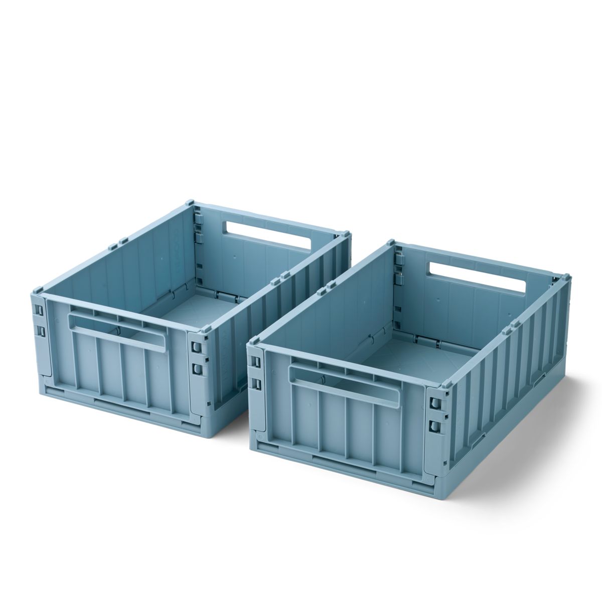 Liewood Boîtes de Rangement WESTON - MOYEN, Lot de 2 - Beach blue - Boîtes de rangement