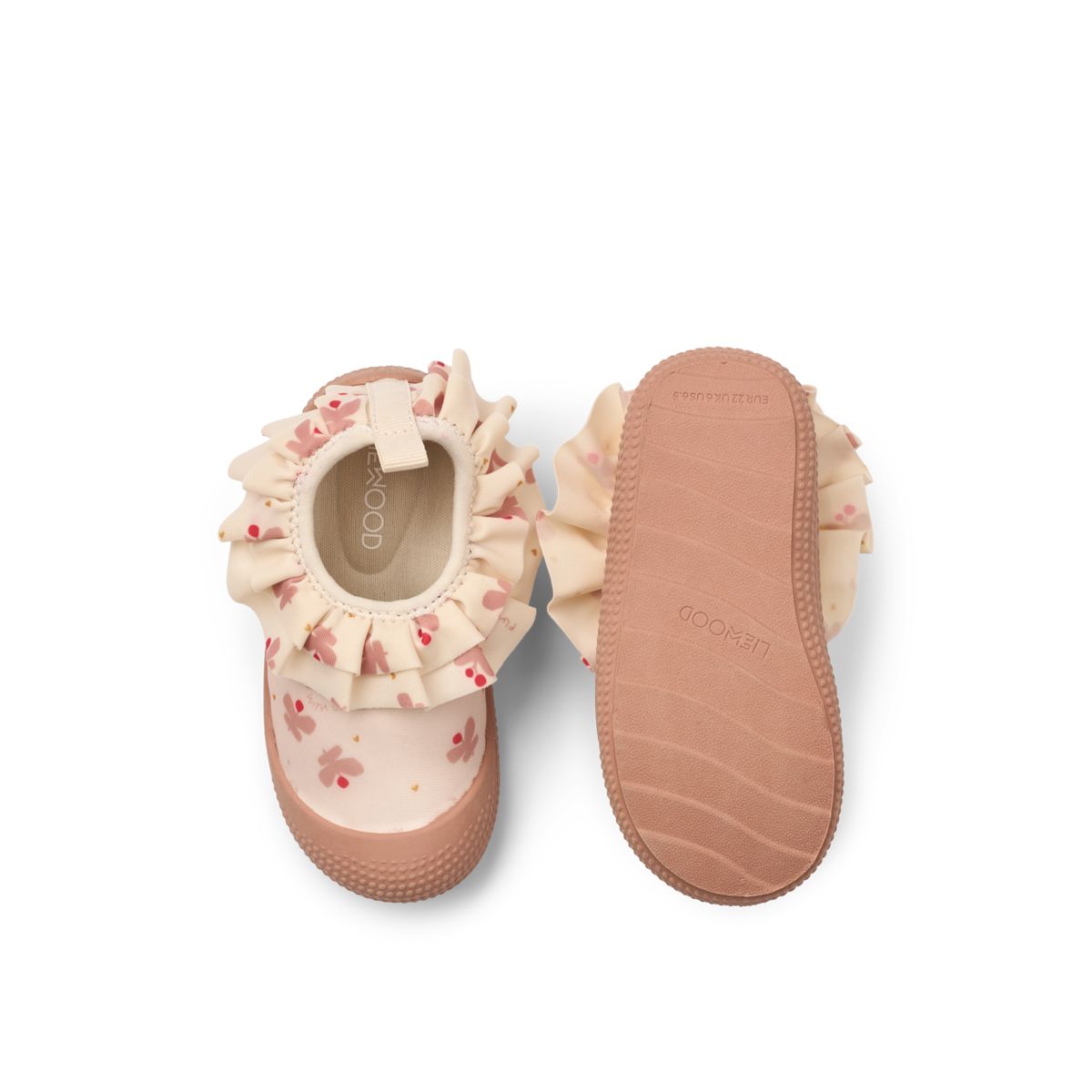 Liewood Sanjia Flounce Sea Shoes - Mini Butterfly / Apple blossom - CHAUSSURE DE NATATION