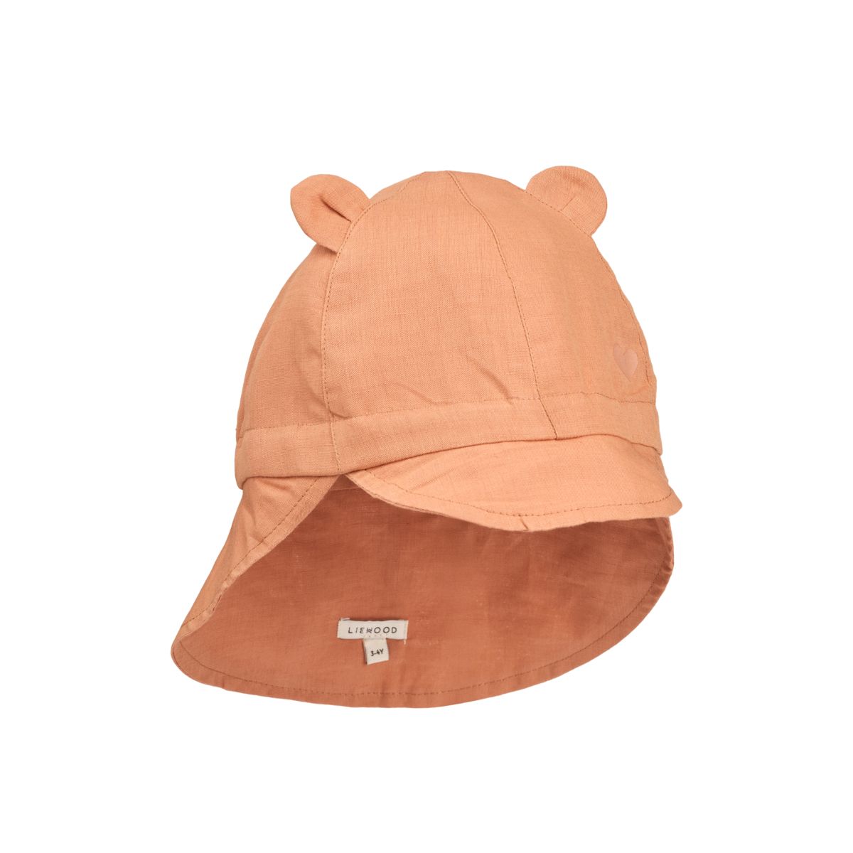 Liewood Chapeau de soleil en lin Gorm - Tuscany rose - Chapeaux & Casquettes