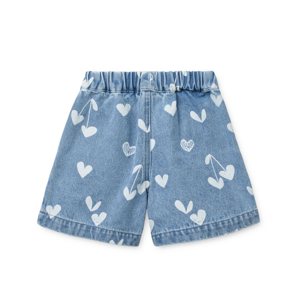 Liewood Short en Jean à Imprimé BORRISA - Sweethearts / light blue denim - Shorts