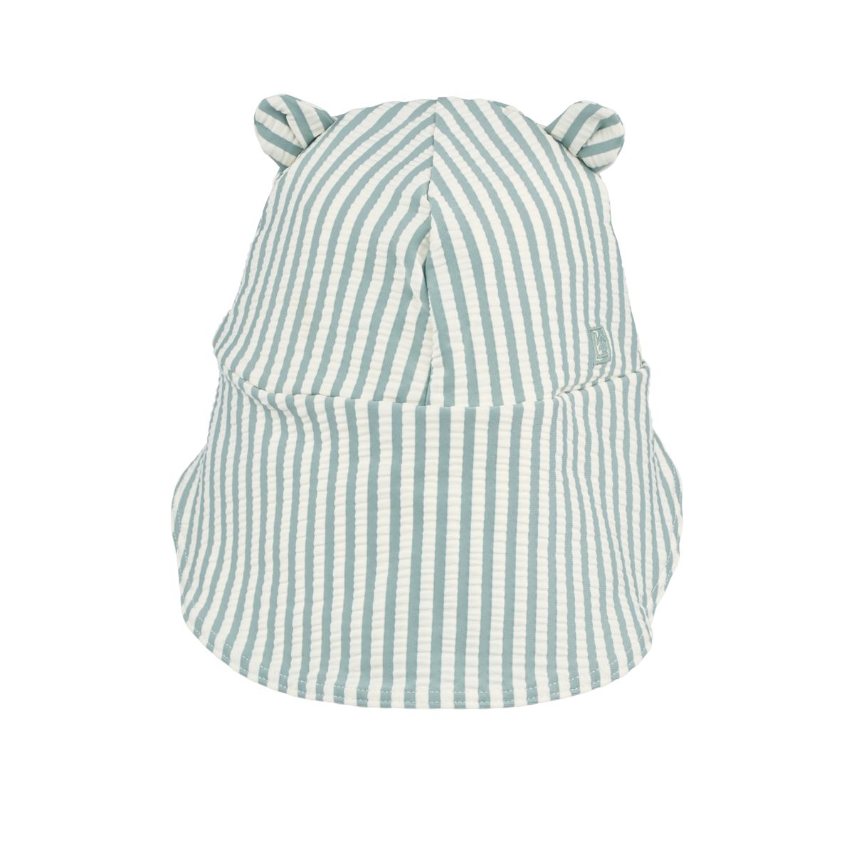 Liewood Chapeau de soleil seersucker Senia - Peppermint / Sandy - CHAPEAU DE BAIN