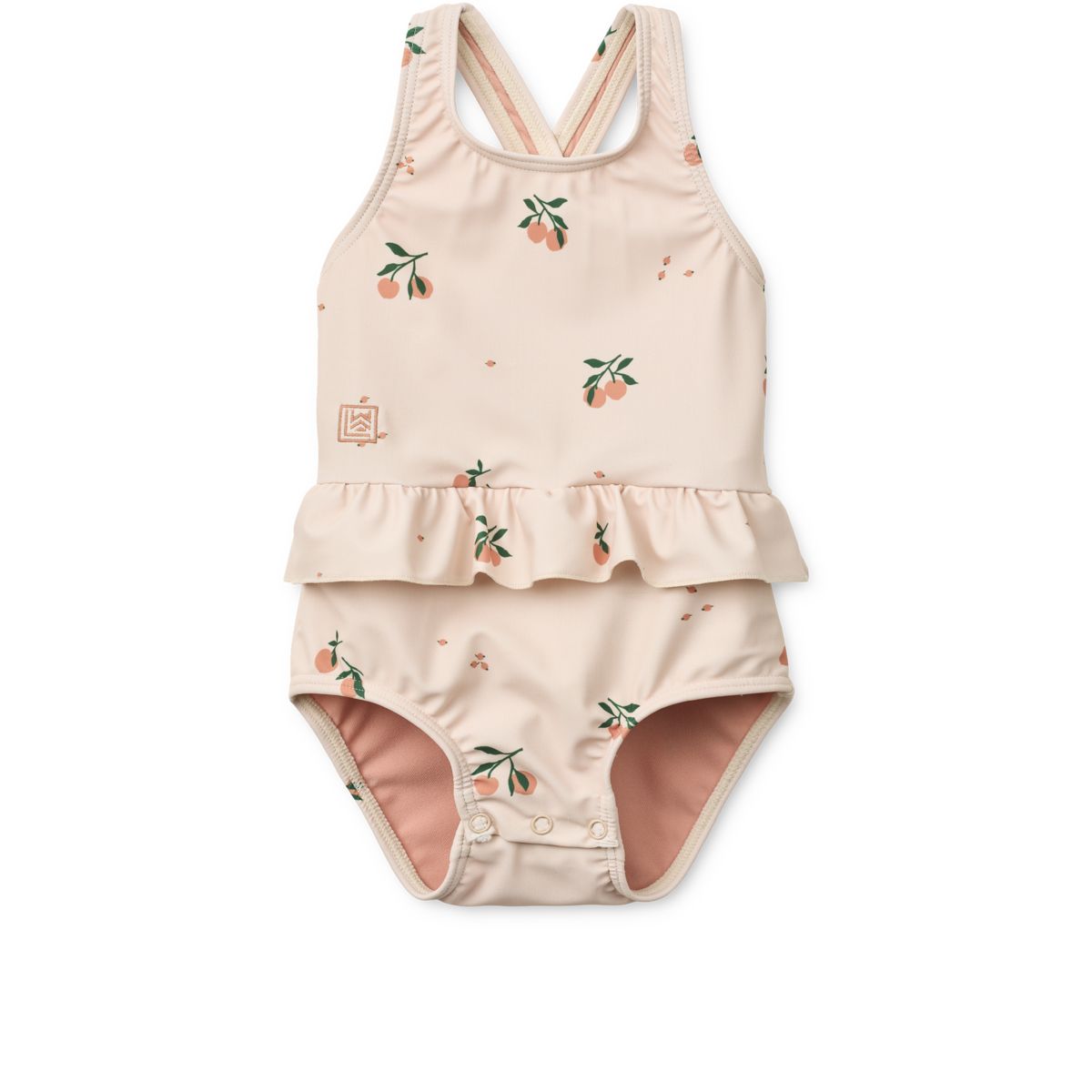 Liewood Maillot de Bain Bébé à Imprimé AMARA - Peach / Sea shell - Maillot de bain