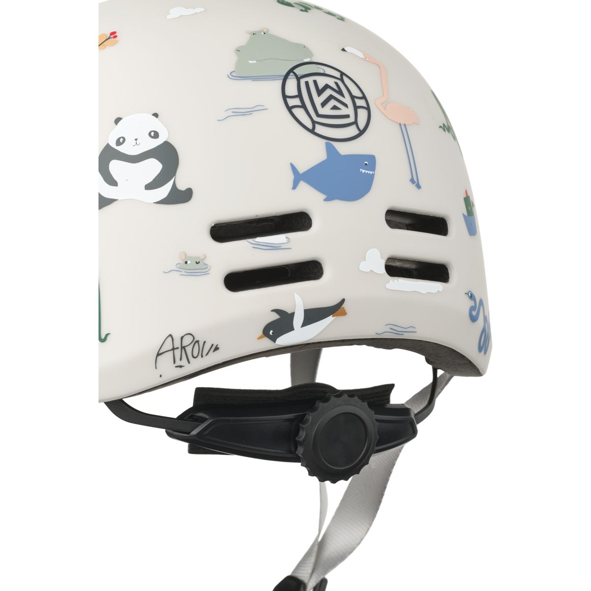 Liewood Casque de Vélo MILLY - Around the world / Sandy - ACCESSOIRES POUR VÉLOS