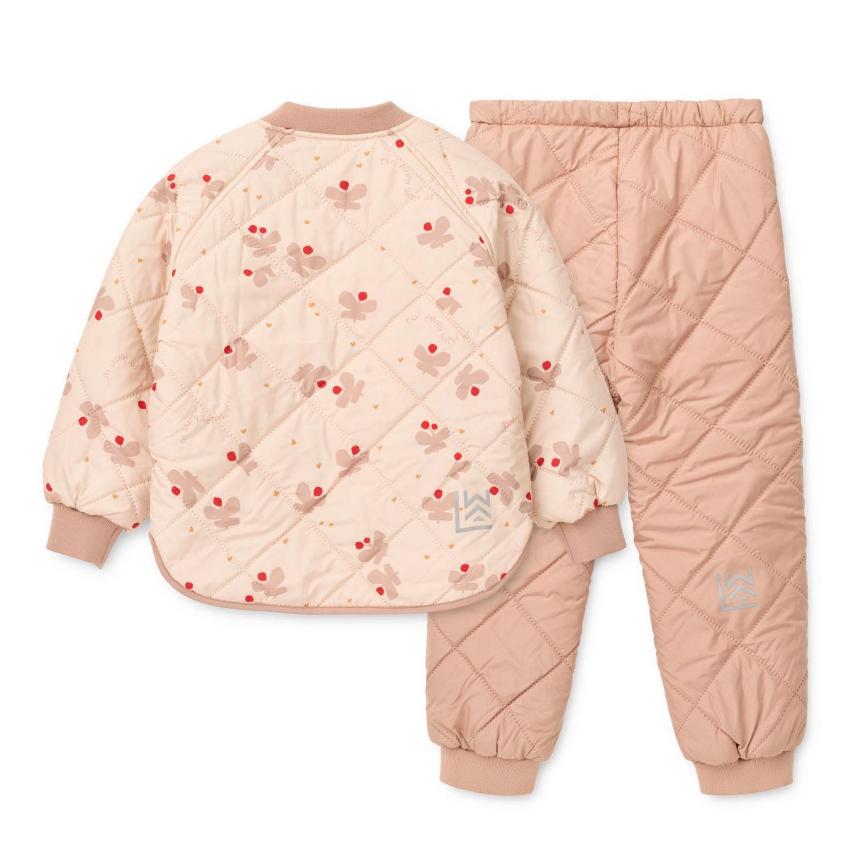 Liewood Ensemble thermique ZELLA - Butterfly / Apple blossom - Ensemble