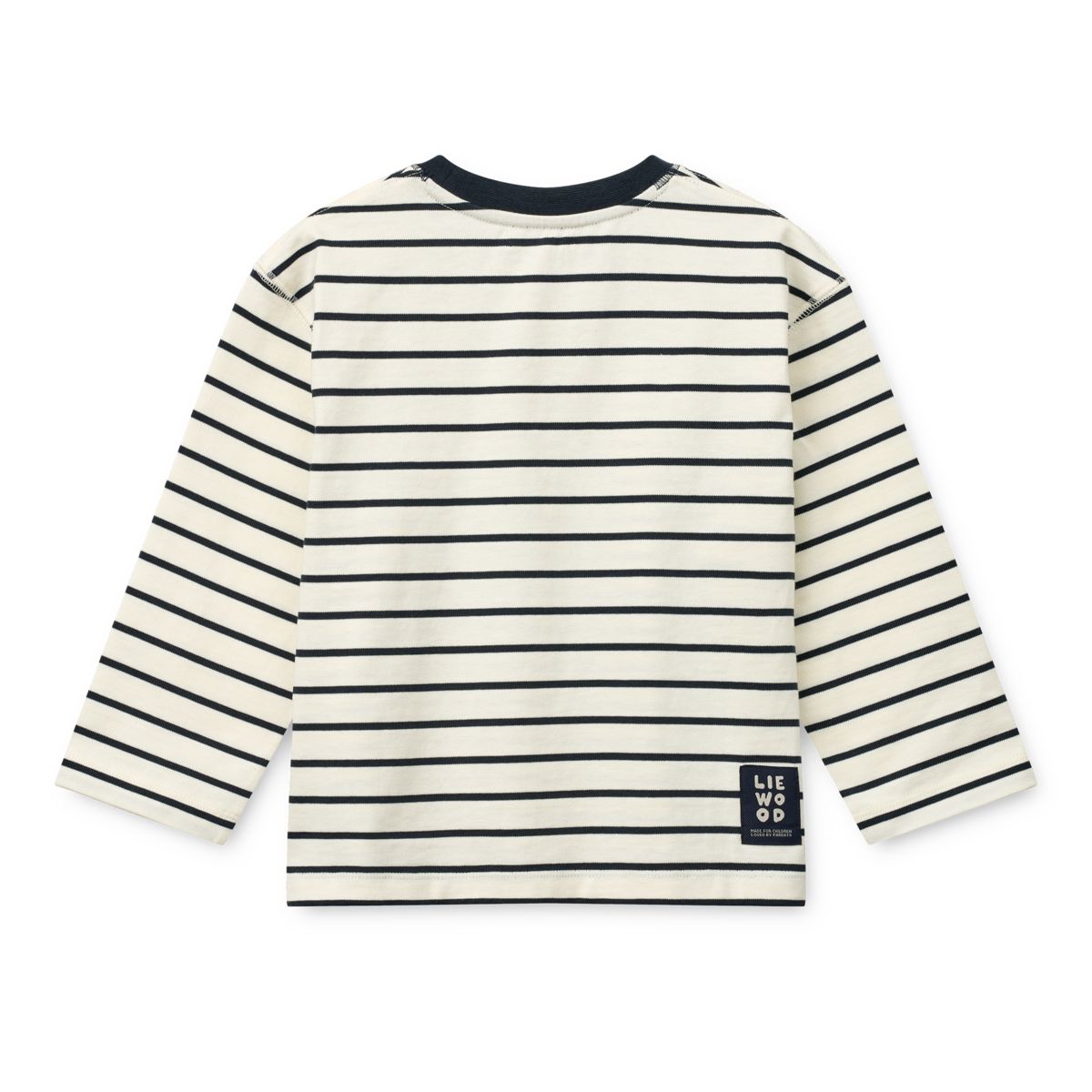 Liewood T-shirt à Manches Longues à Rayures TYLER - Y/D stipes Classic navy / Creme de la creme - T-shirt