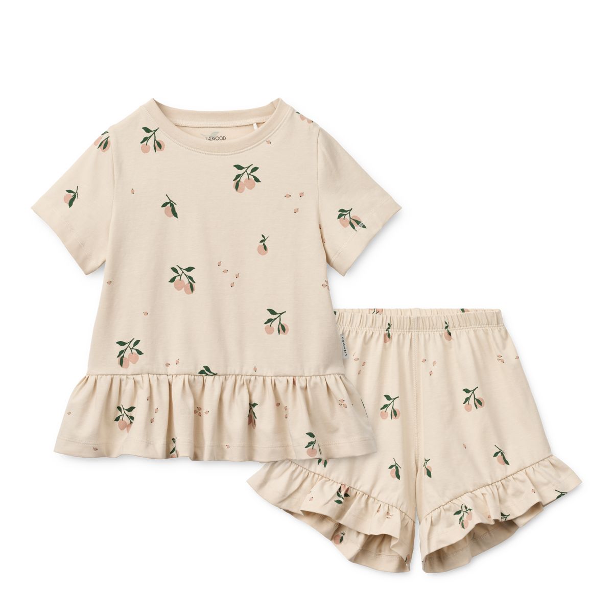 Liewood Ensemble à Volants ILFORD - Peach mini / Sea shell - Ensemble