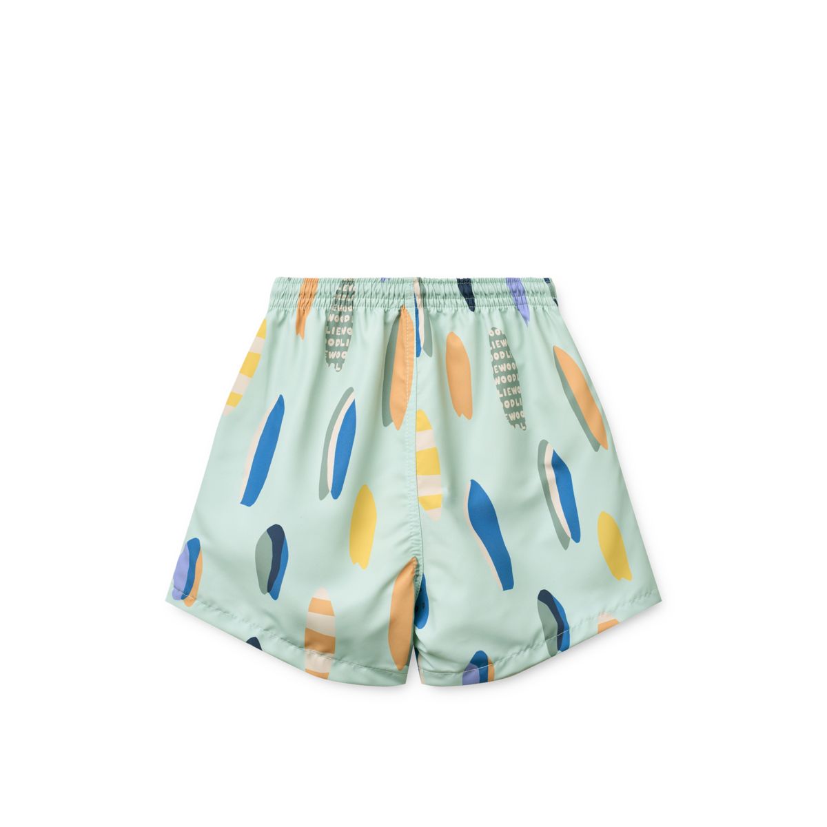Liewood Short de bain DUKE imprimé - Boards / Light peppermint - Short de bain