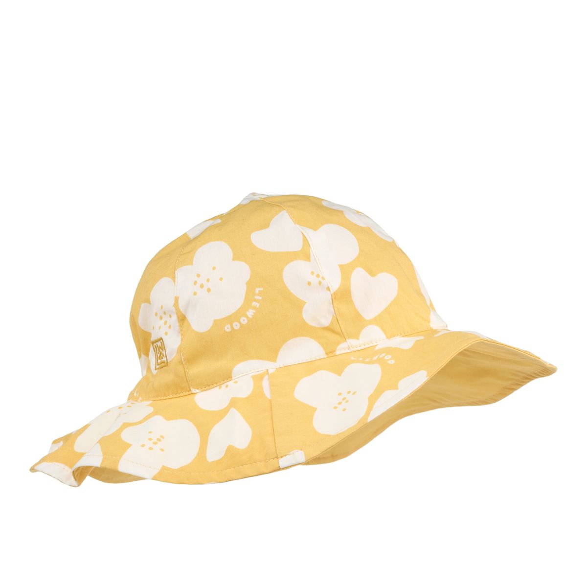 Liewood Chapeau de soleil réversible Amelia - Flower / Lemon yellow - Chapeaux & Casquettes