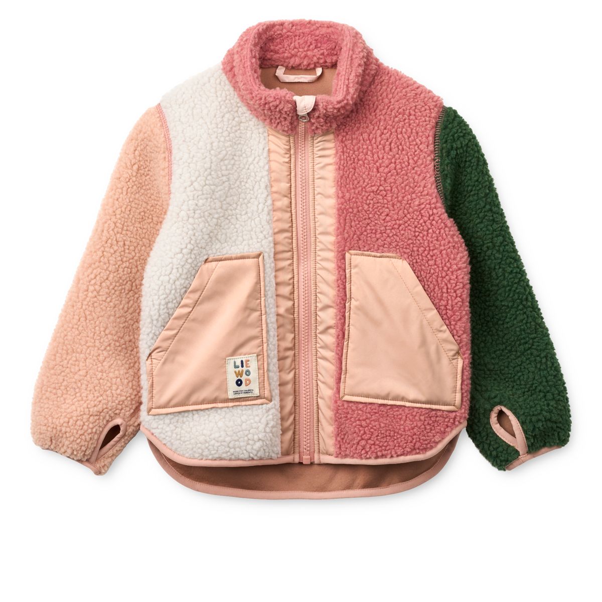 Liewood Veste Polaire NOAM - Dusty rose multi mix - Veste