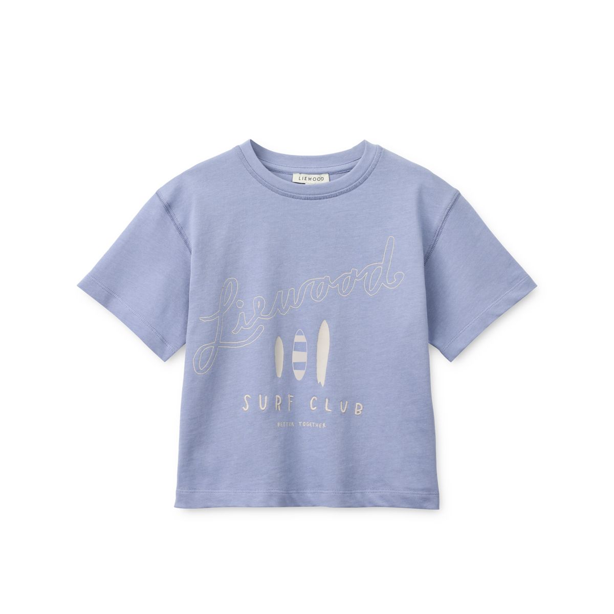 Liewood T-shirt à Manches Courtes TYLER - Surf / Dusty lavender - T-shirt