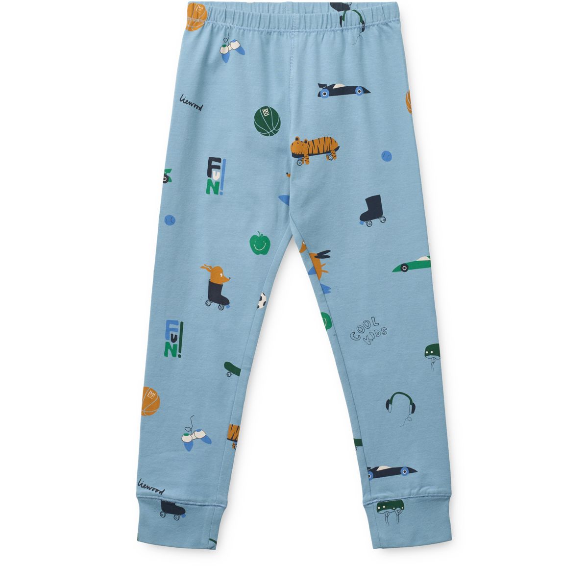 Liewood Ensemble de Pyjama à Imprimé WILHELM - Dog / fun / beach blue / mix - Ensemble pyjama
