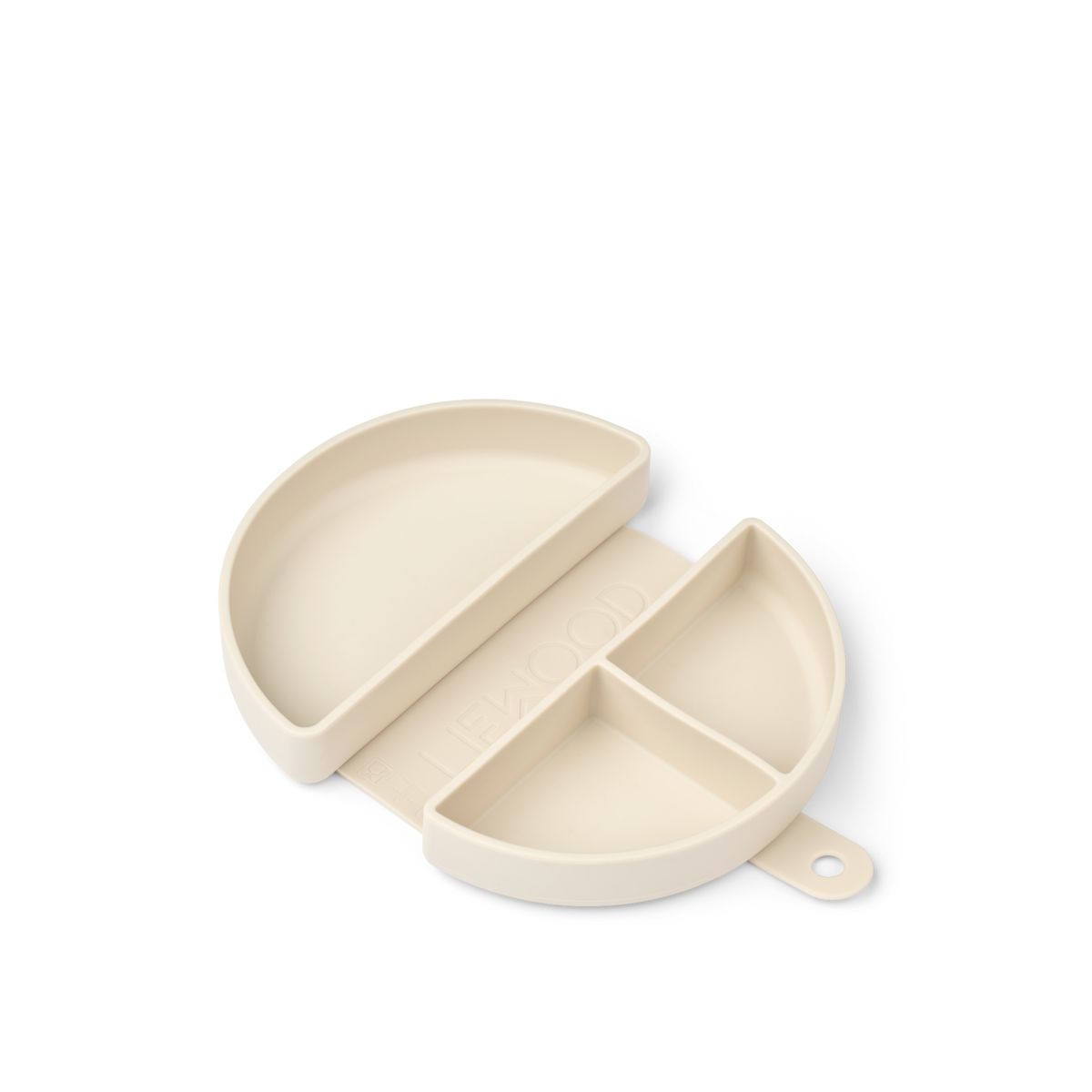Liewood Boîte à goûter pliable Eugene - Peach / Sea shell - Boïte à goûter