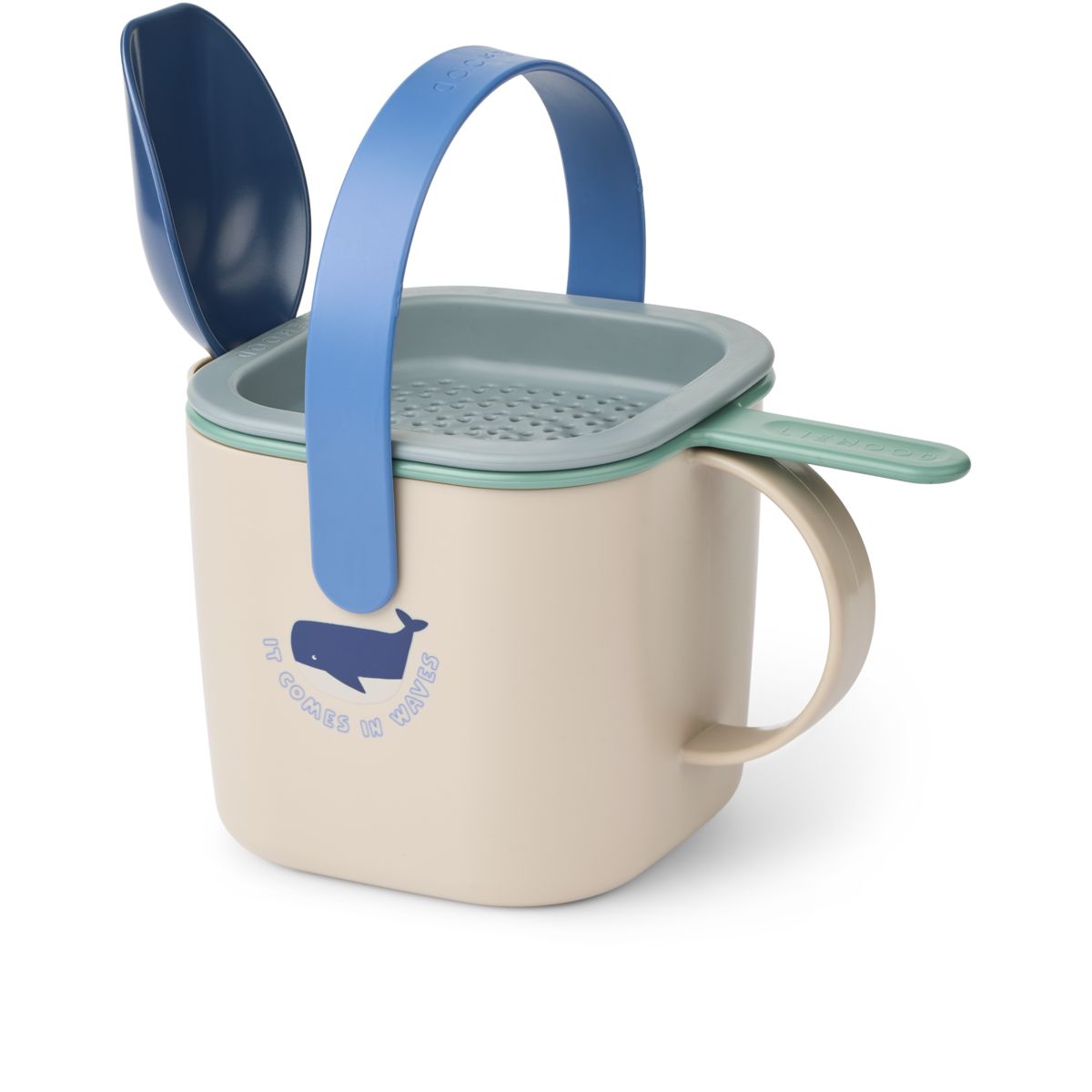 Liewood Set De Sable Roald - Shark / Dove blue - JOUETS EN SABLE