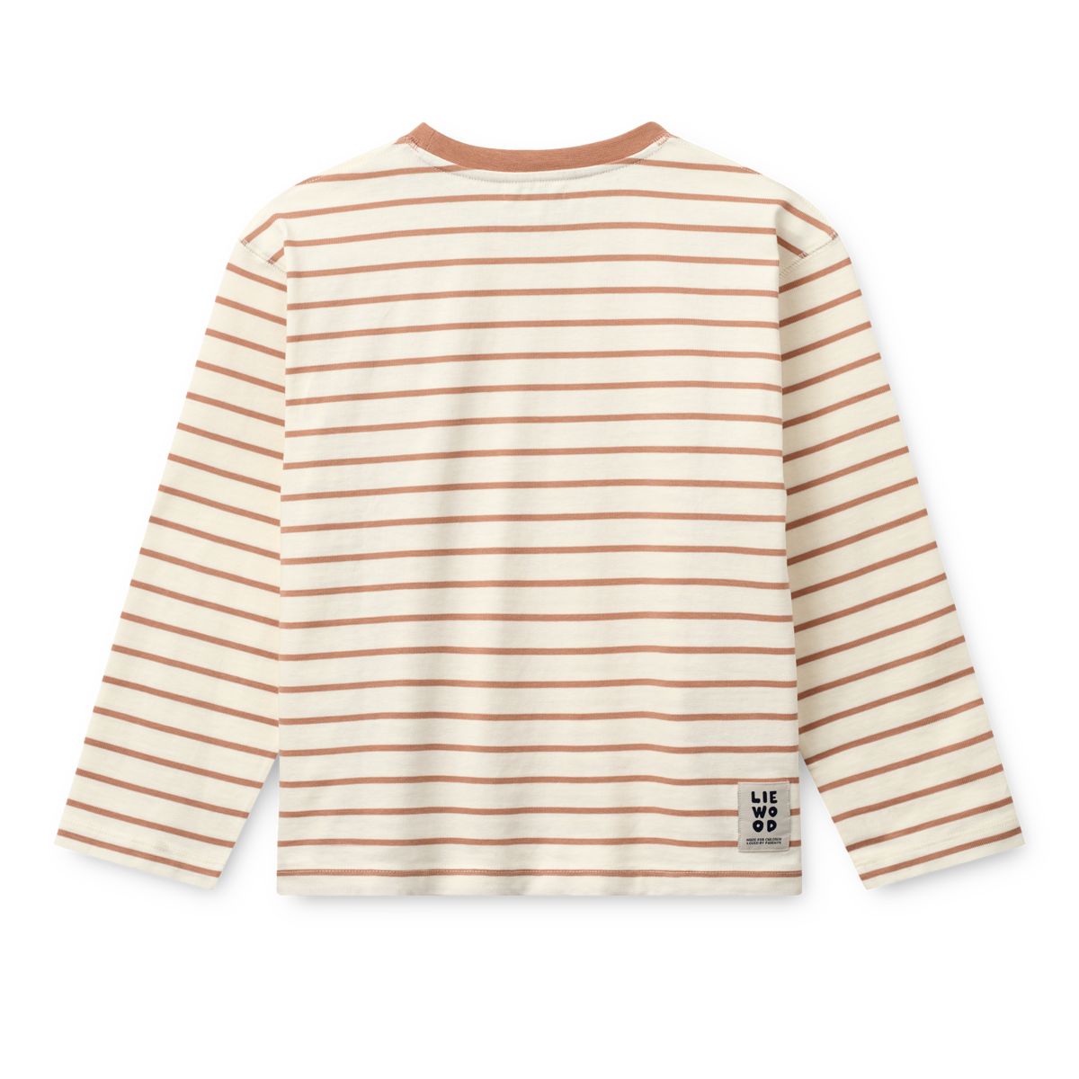 Liewood T-shirt à Manches Longues à Rayures TYLER - Heart Tuscany rose / Creme de la creme - T-shirt