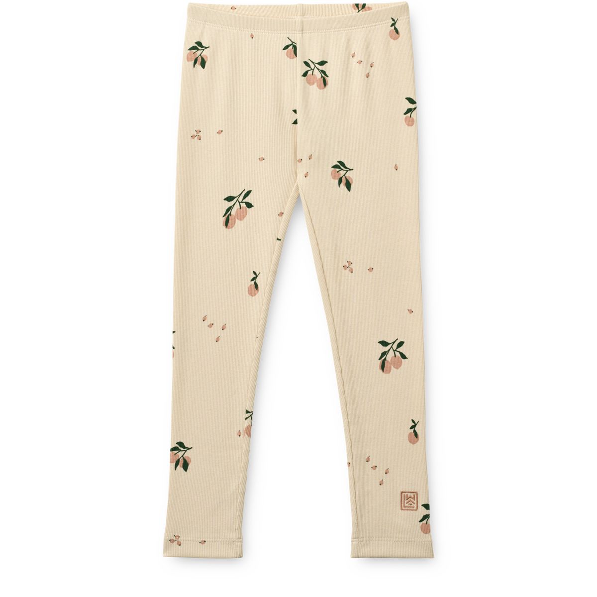 Liewood Legging à côtes et à Imprimé MARIEN - Peach / Sea shell - Leggings