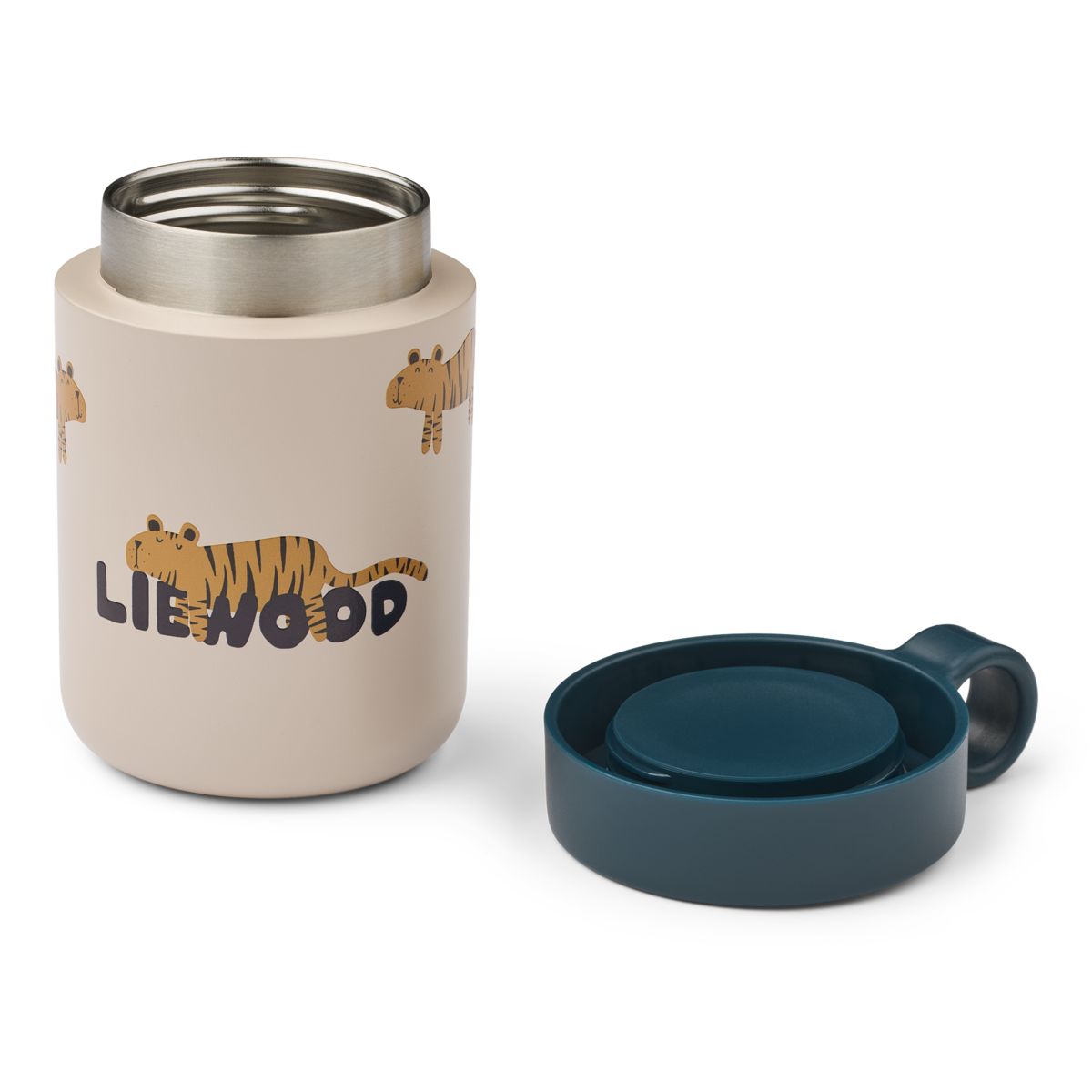 Liewood Bocal alimentaire KIANI - Tiger / Sandy - La boîte alimentaire