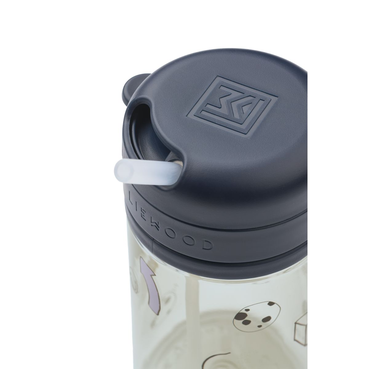 Liewood Gobelet à paille en Tritan PAVIA 500 ml - Play / Dusty Peppermint - Gobelet
