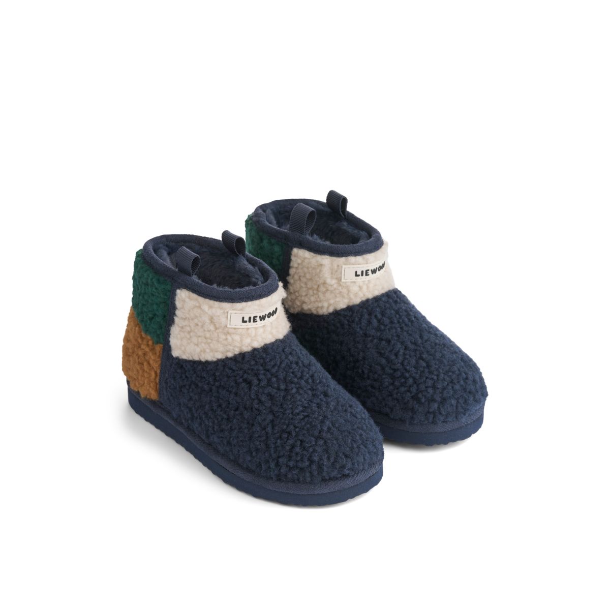 Liewood Bottes Polaires ALBI - Classic navy multi mix - Chaussures