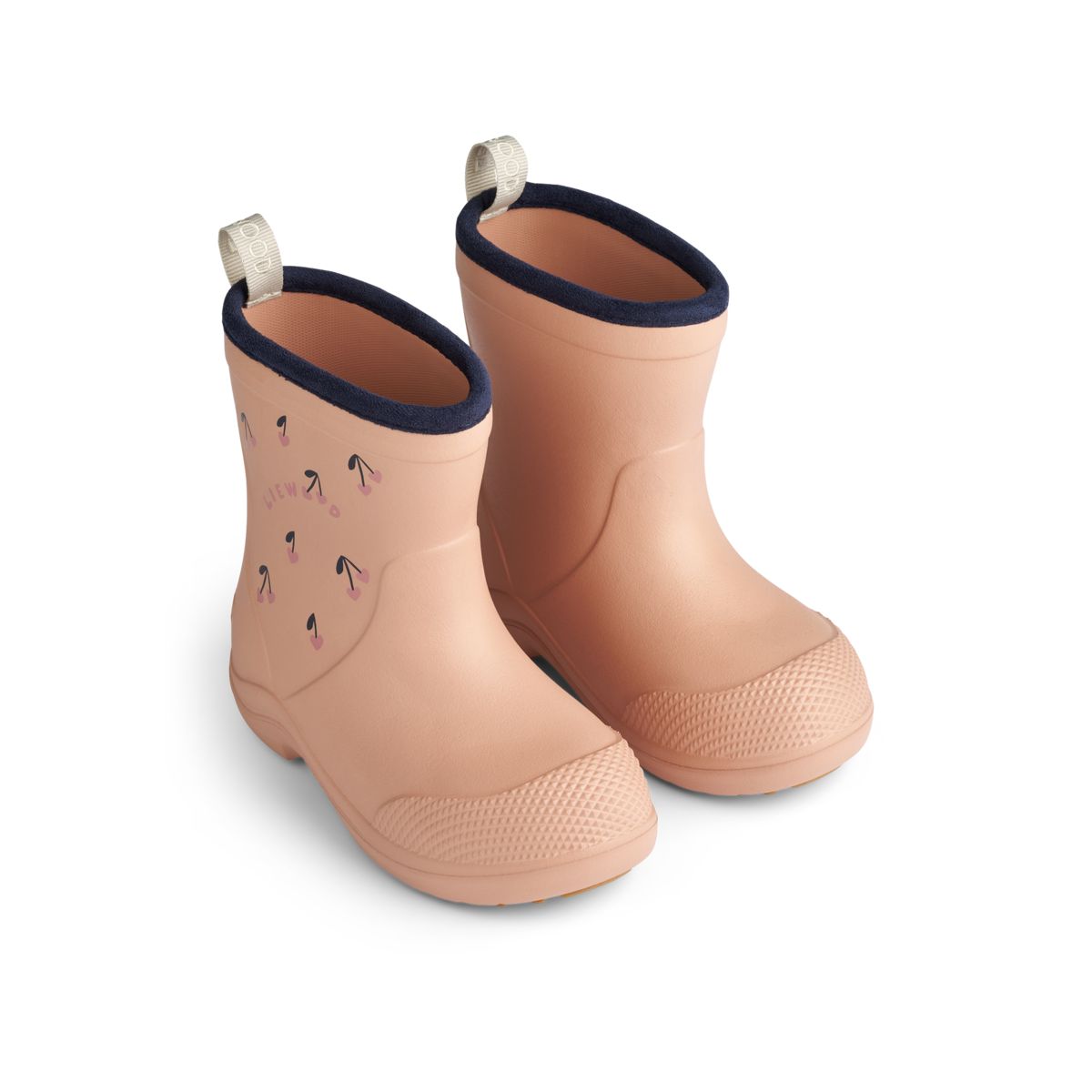 Liewood Bottes de pluie ASTON - Cherry Hearts / Pale Tuscany - RAIN BOOTS