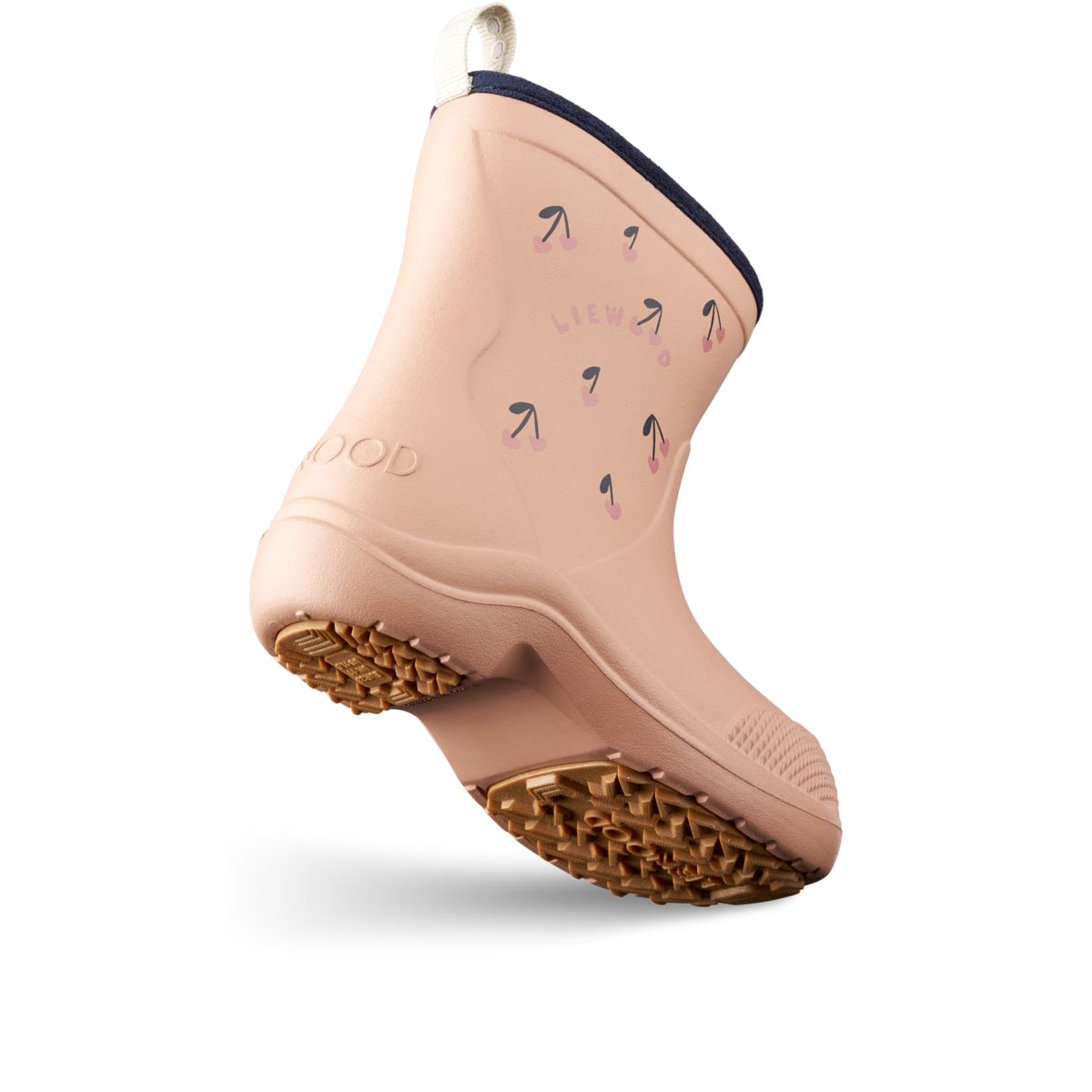 Liewood Bottes de pluie ASTON - Cherry Hearts / Pale Tuscany - RAIN BOOTS