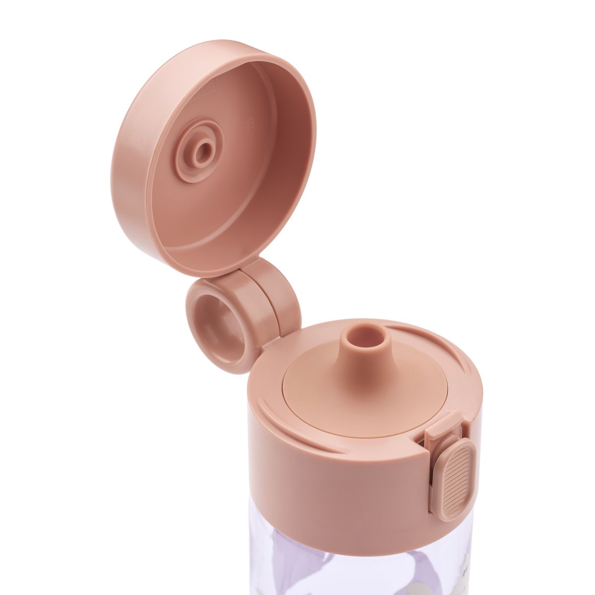 Liewood Bouteille en Tritan CLEMENCE - Cat / Warm lilac - Goude eau