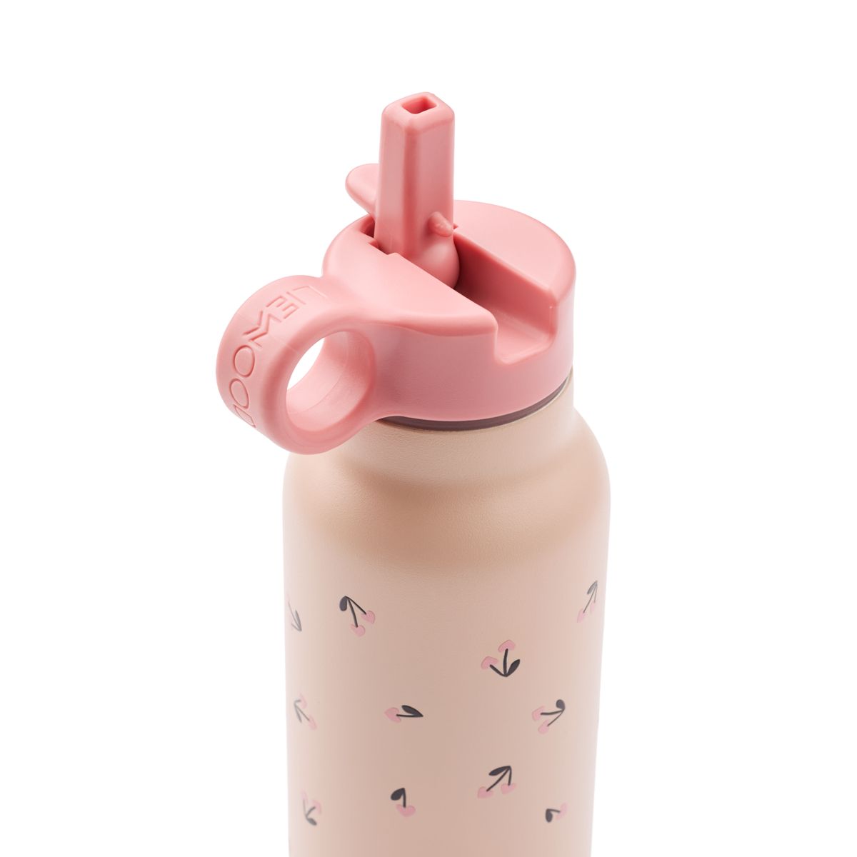 Liewood Gourde Falk 350 ml - Mini Cherry heart / Rosey - Goude eau
