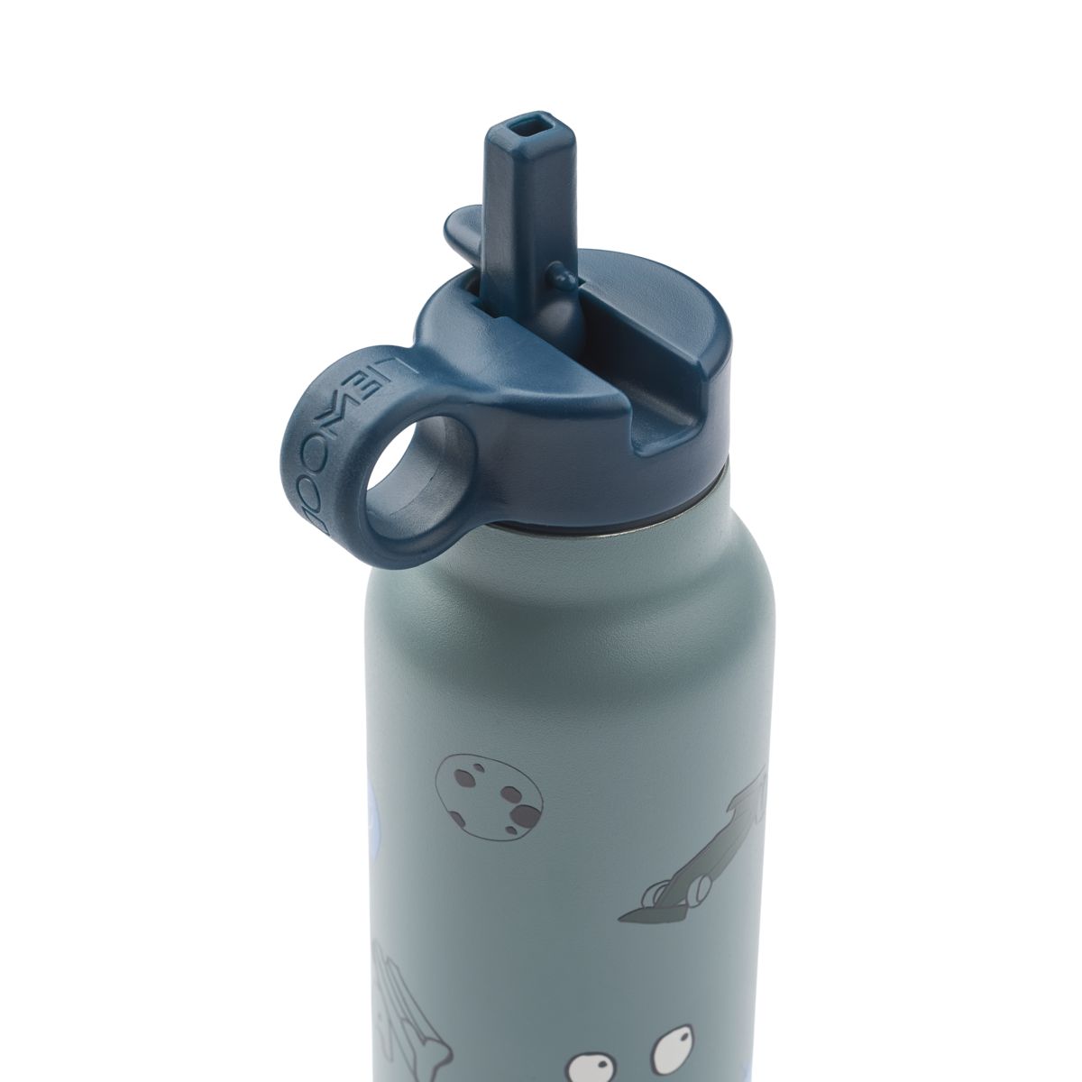 Liewood Gourde Falk 350 ml - Play / Dusty Peppermint - Goude eau