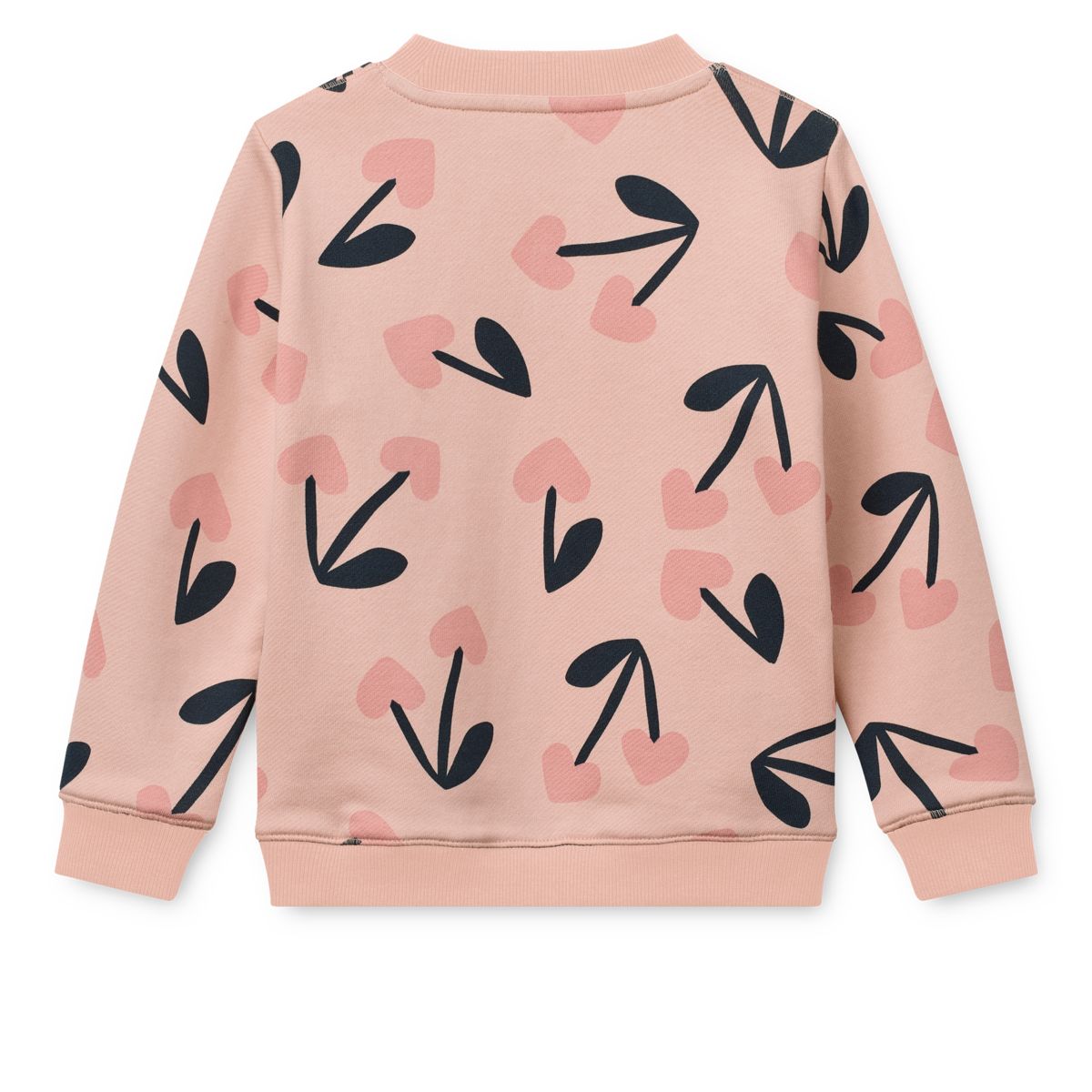 Liewood Sweat-shirt Imprimé RIDLEY - Mega Cherry heart / Rosey - Pull