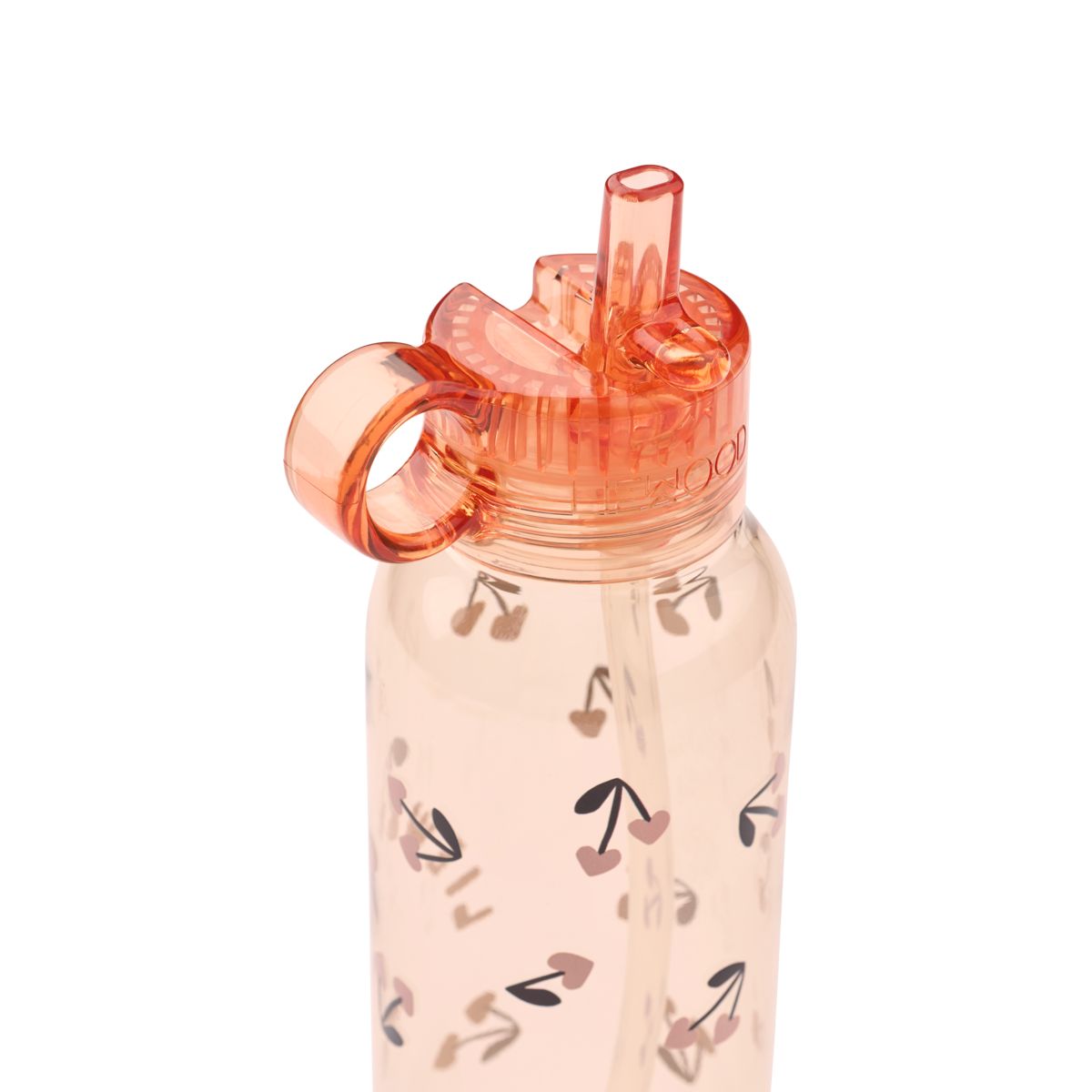 Liewood Bouteille d'Eau en Tritan YANG 500 ml - Cherry heart / Rosey - Goude eau