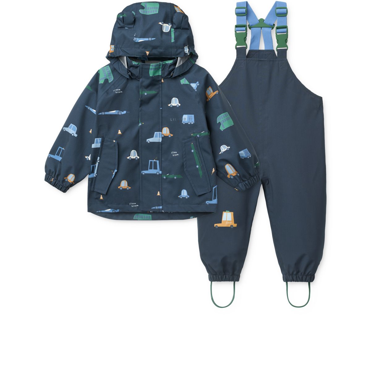 Liewood Ensemble Imperméable MANU - Cars / Classic navy - Ensemble