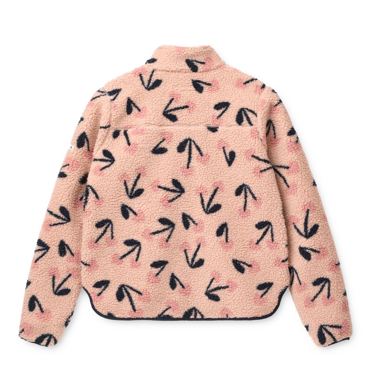 Liewood Veste Polaire pour Adulte NELSON - Mega Cherry heart / Rosey - Veste