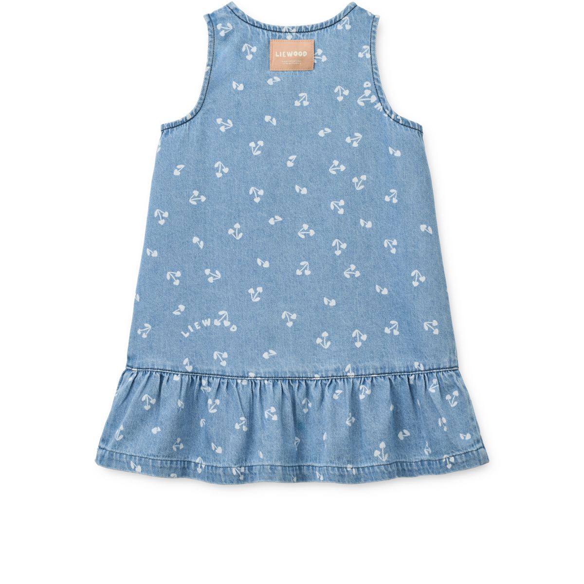 Liewood Robe en jean claire SYBILLA - Cherry heart sandy / Denim - Robe