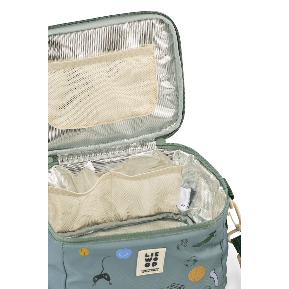 Liewood Sac à déjeuner isotherme TOBY - Play / Dusty Peppermint - Sac Bandoulière