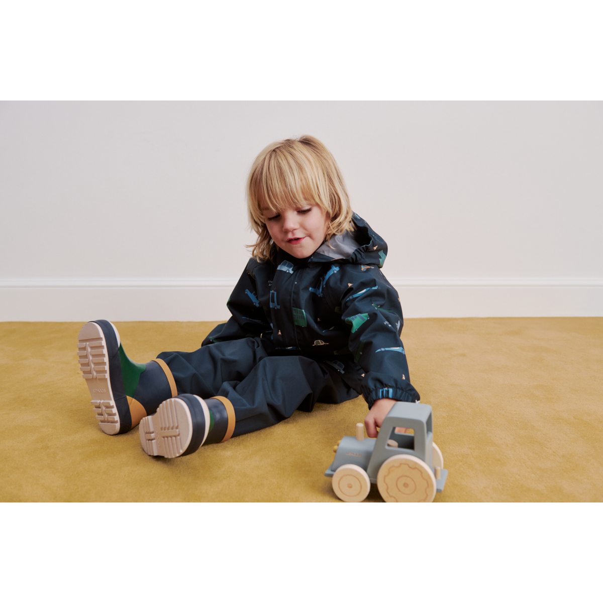 Liewood Bottes de pluie Thermiques JESSE - Classic navy multi mix - Bottes de thermique