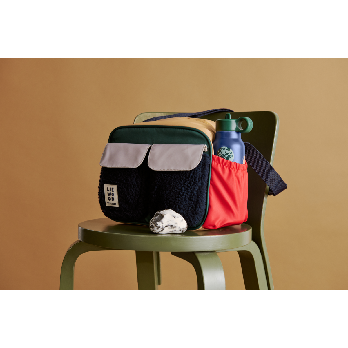 Liewood Sac Isotherme ELIJAS - Classic navy multi mix - Sac Bandoulière