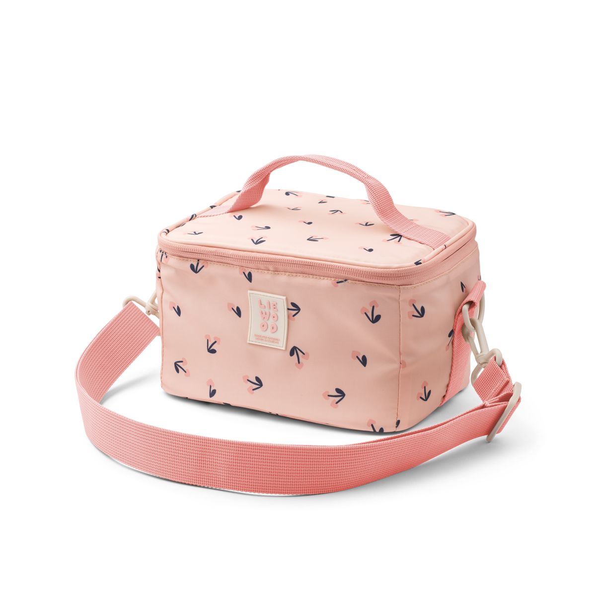Liewood Sac à déjeuner isotherme TOBY - Cherry heart / Rosey - Sac Bandoulière