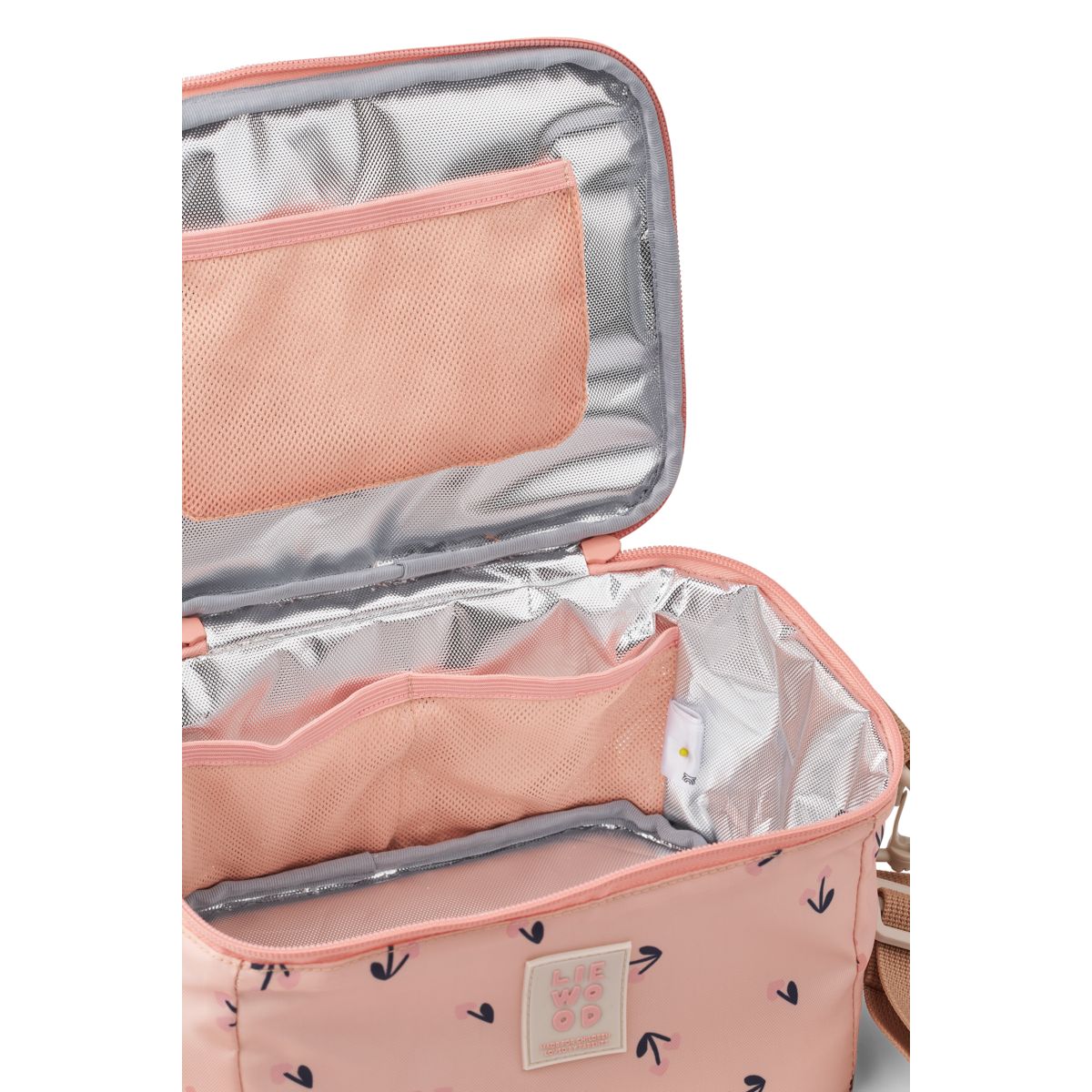 Liewood Sac à déjeuner isotherme TOBY - Cherry heart / Rosey - Sac Bandoulière