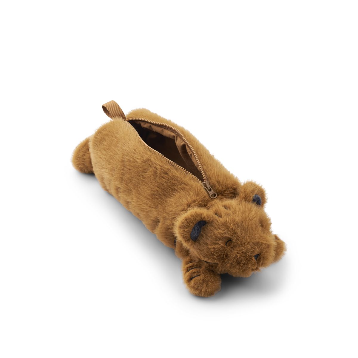 Liewood Pochette en peluche Tigre DALINA - Golden caramel - Trousse