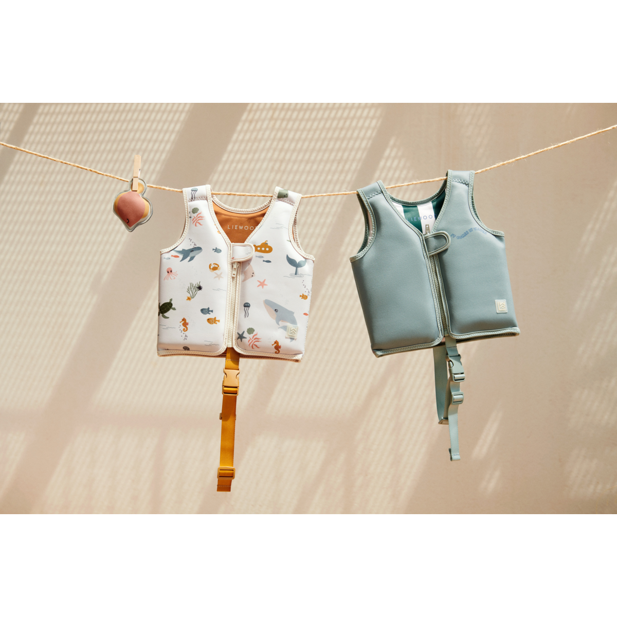 Liewood Gilet De Natation Dove - It comes in waves / Peppermint - Gilet de natation
