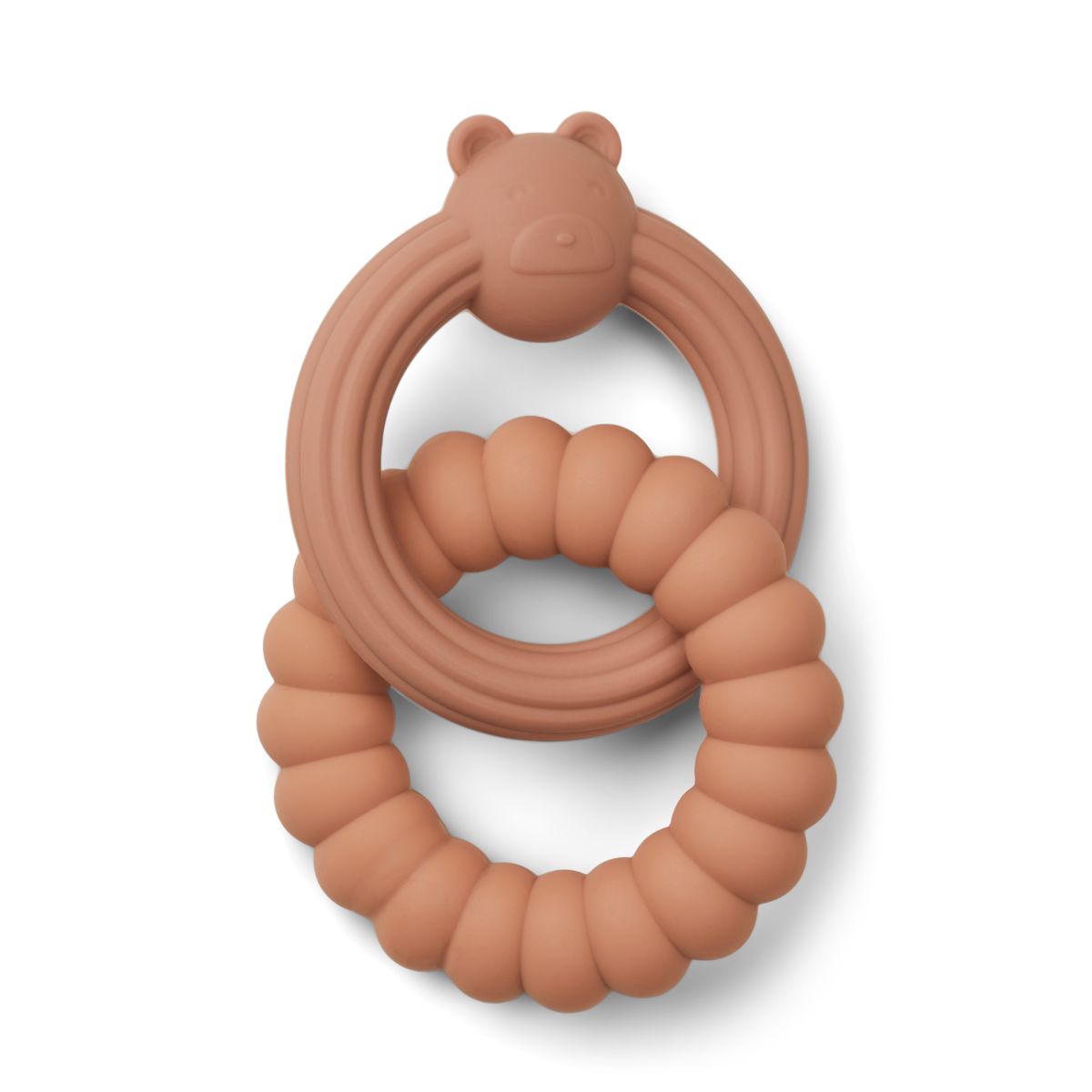 Liewood Anneau de dentition Herbert - Mr bear rose mix - Anneau de dentition