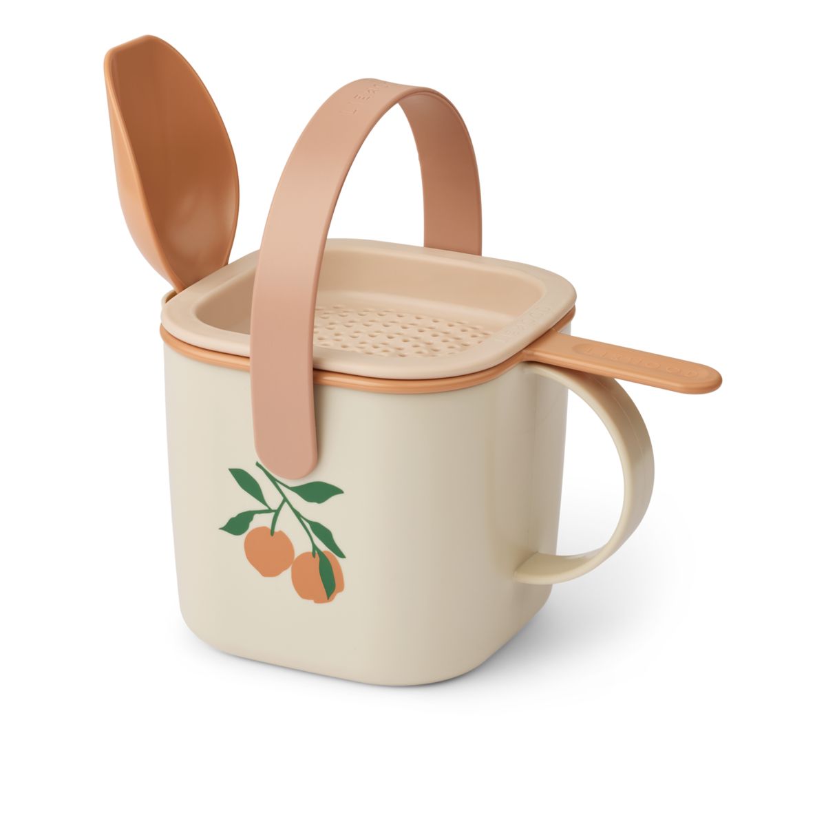 Liewood Set De Sable Roald - Peach / Sea shell - JOUETS EN SABLE