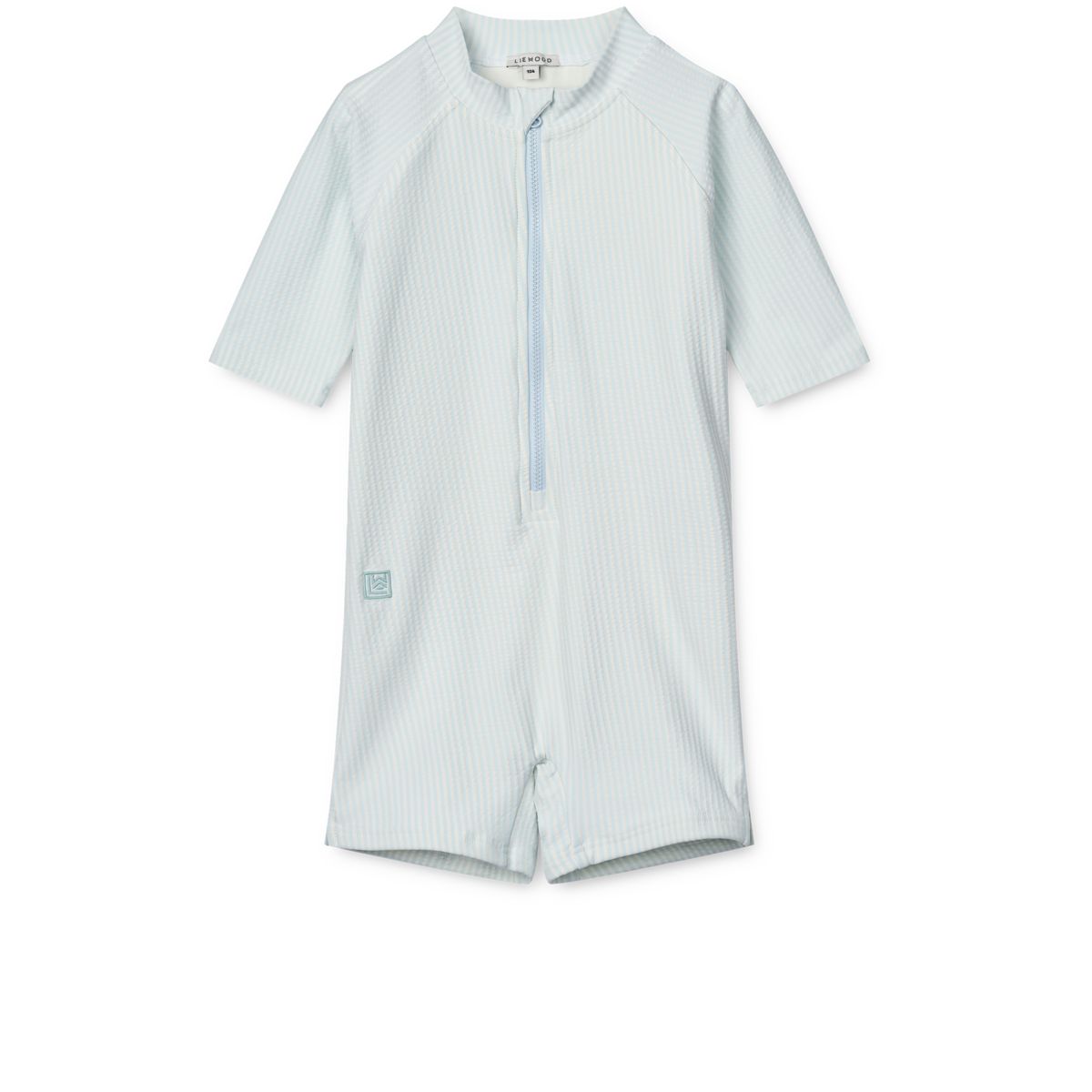 Liewood Combinaison de bain Seersucker Max - Y/D stripe Pure sky / Creme de la creme - Maillot de bain