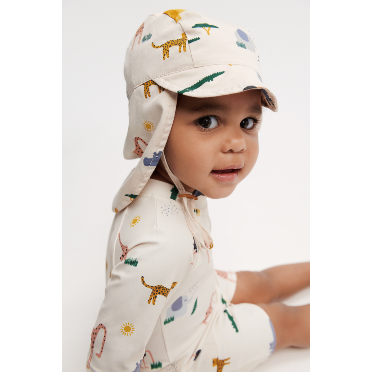 Liewood Chapeau de Soleil CECILIA - Safari sandy mix - Chapeaux & Casquettes