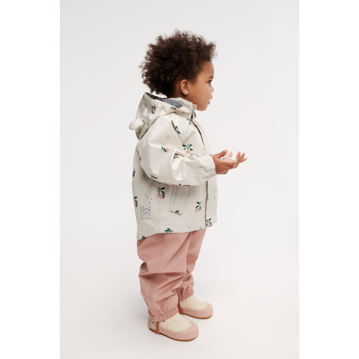 Liewood Bottes de pluie courtes Tekla - Peach / Sea shell - Botte de pluie