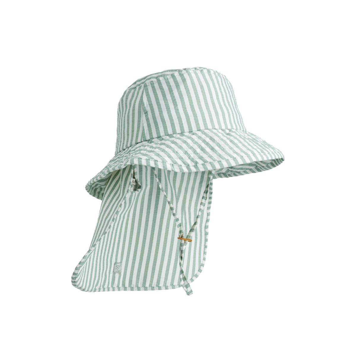 Liewood Chapeau de bain DAMONA à rayures - Stripe Peppermint / Crisp white - CHAPEAU DE BAIN