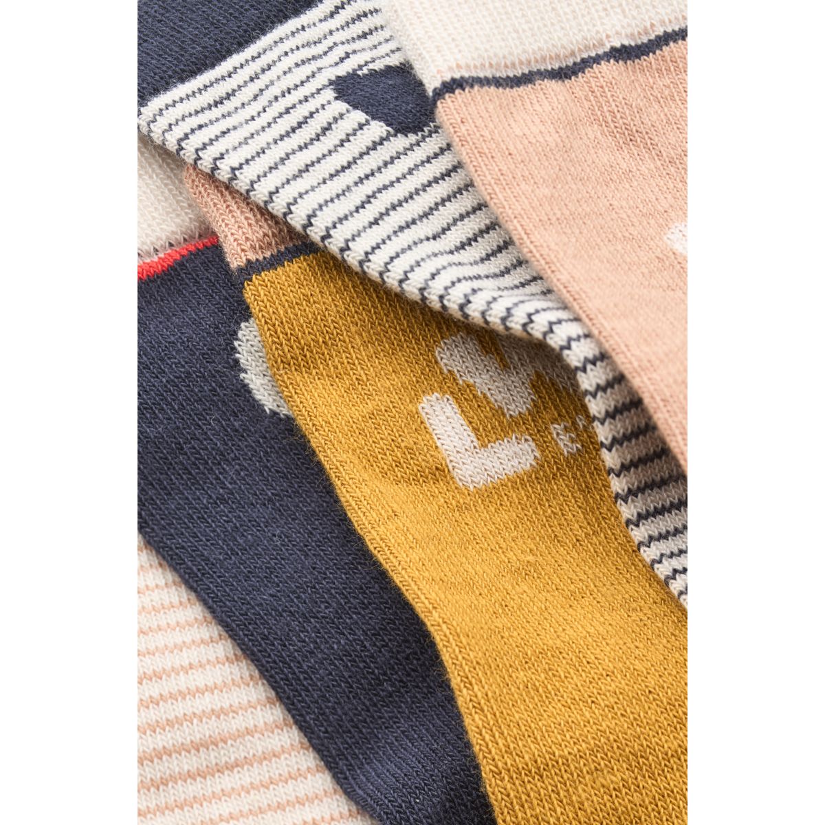 Liewood Lot de 5 paires de Chaussettes SILAS - Pale tuscany mix - Chaussettes/Bas