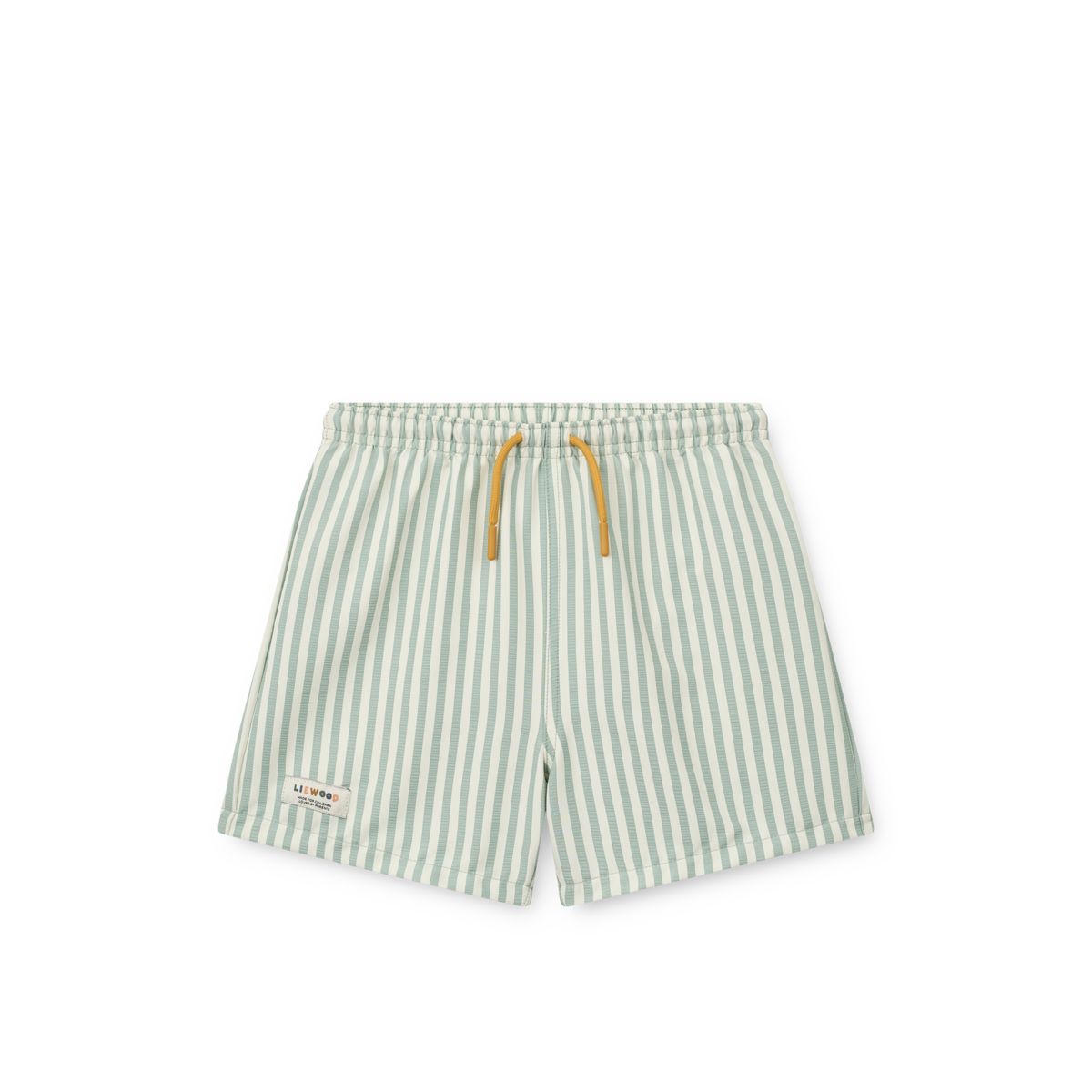 Liewood Short de bain DUKE à rayures - Stripe Peppermint / Crisp white - Short de bain