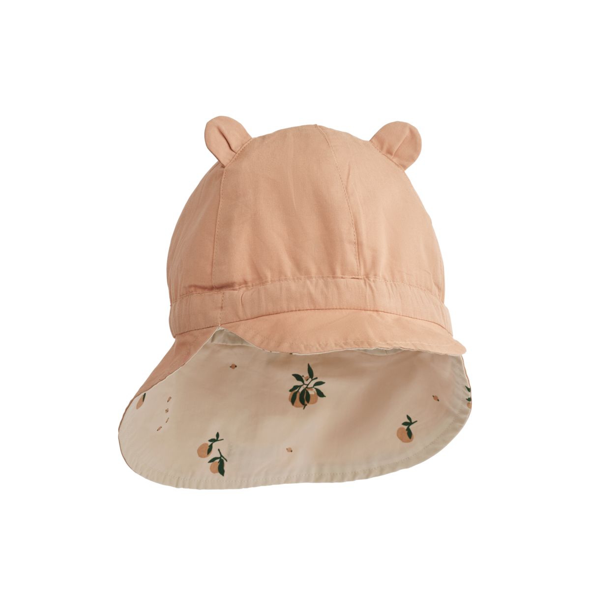 Liewood Chapeau de soleil réversible Gorm - Peach Seashell / Pale tuscany - Chapeaux & Casquettes