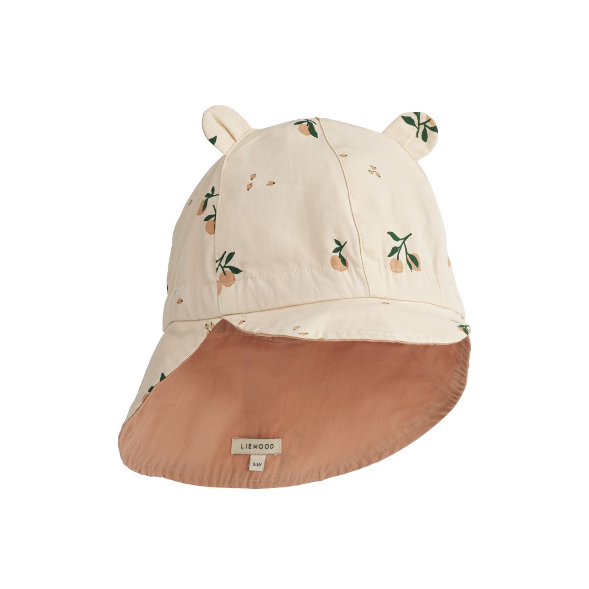 Liewood Chapeau de soleil réversible Gorm - Peach Seashell / Pale tuscany - Chapeaux & Casquettes